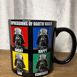 Star Wars Expressions of Darth Vader 20oz Ceramic Coffee Tea Mug Collectible
